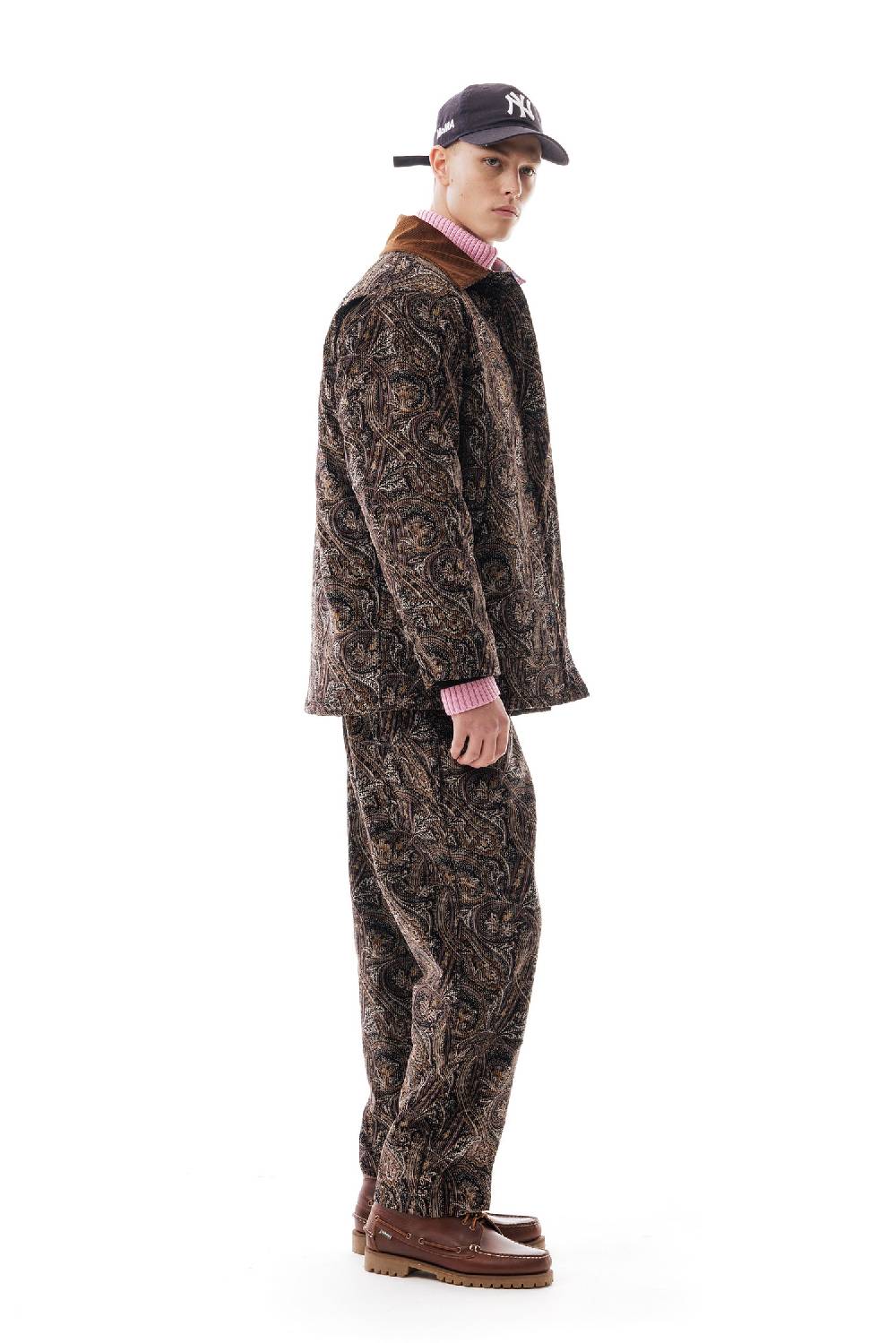 Lc23 Printed Corduroy Work Jacket Offerta temporanea