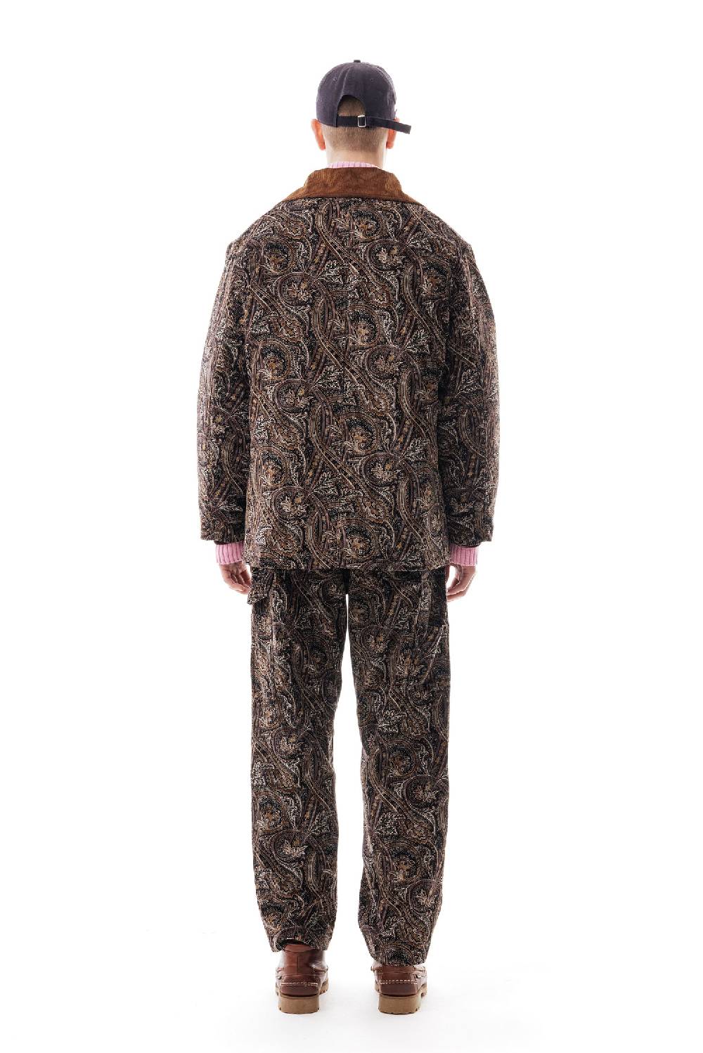 Lc23 Printed Corduroy Work Jacket Offerta temporanea