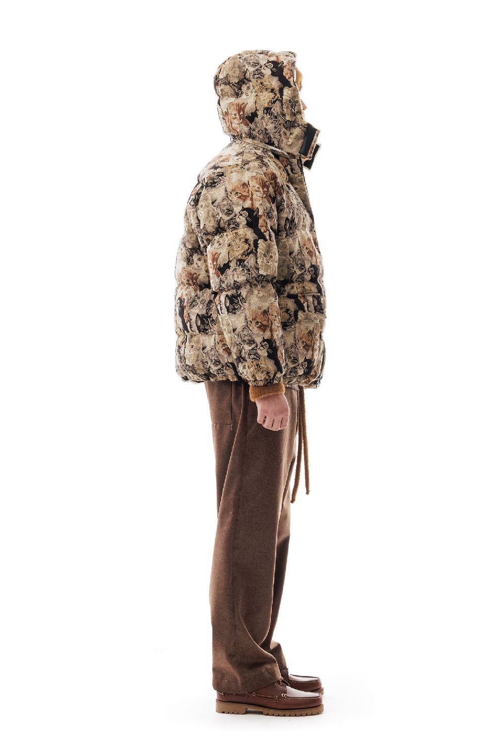 Lc23 Tapestry Cats Down Jacket Lightning offer