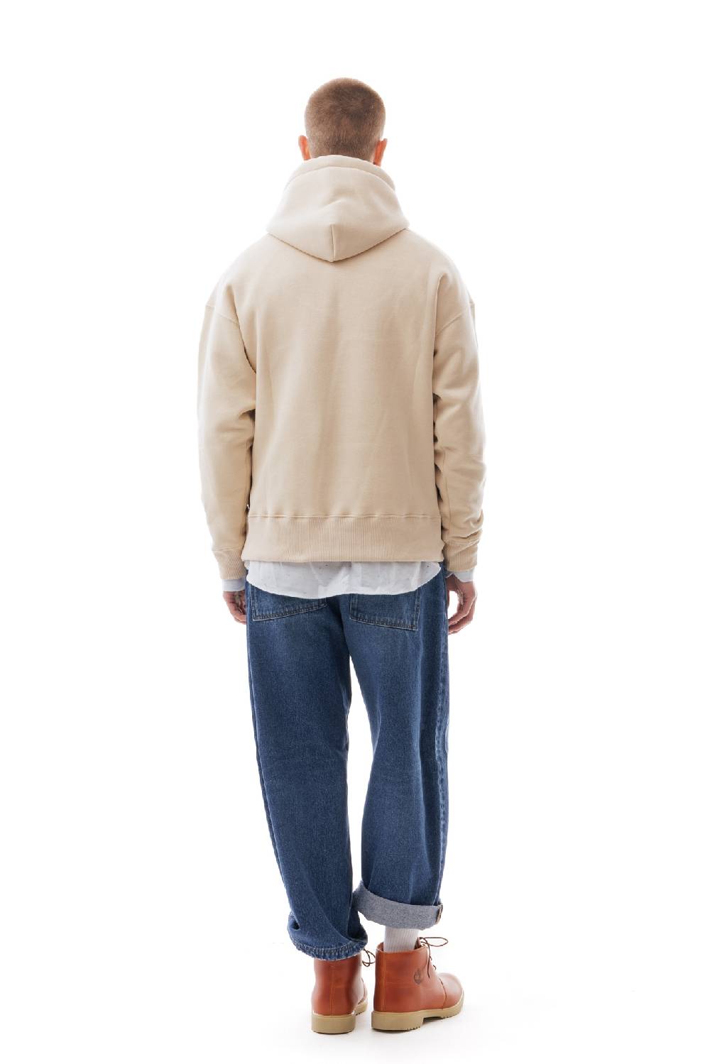 Lc23 Basic Hoodie Beige Bestseller