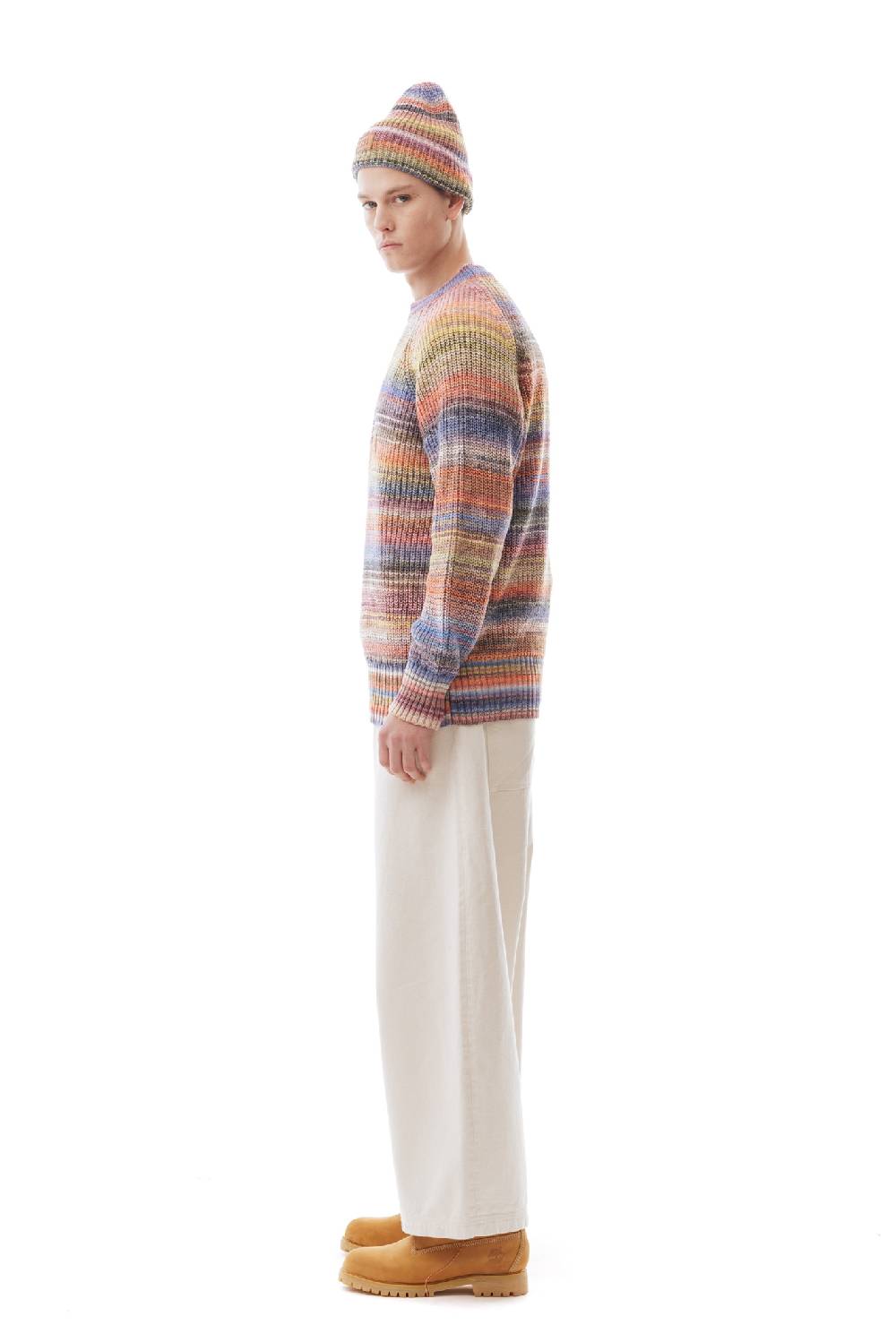 Lc23 Multicolor Sweater Cream/Blue/Pink Comprane uno, ottenene uno gratis