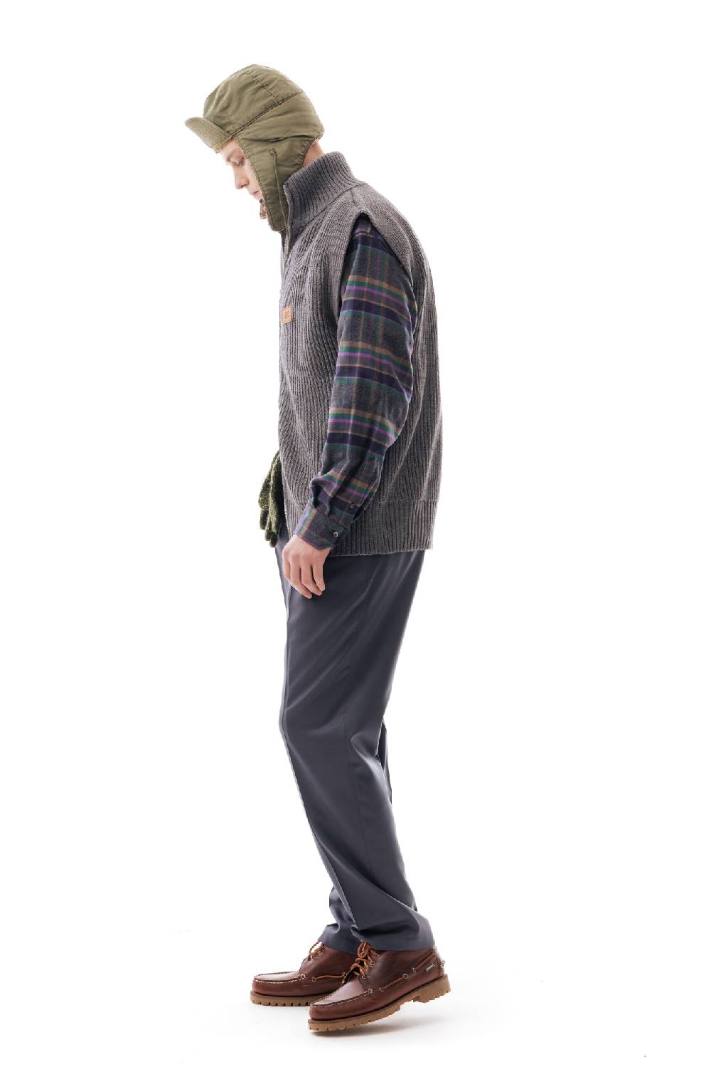 Lc23 English Knit Zip Vest Grey Offerta settimanale
