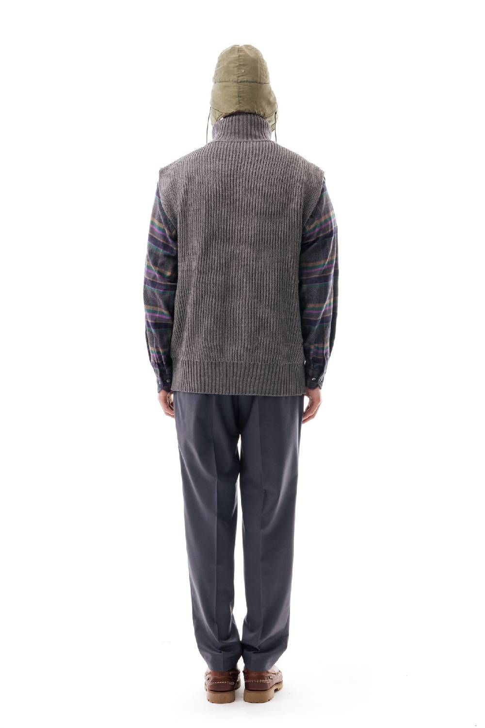 Lc23 English Knit Zip Vest Grey Offerta settimanale