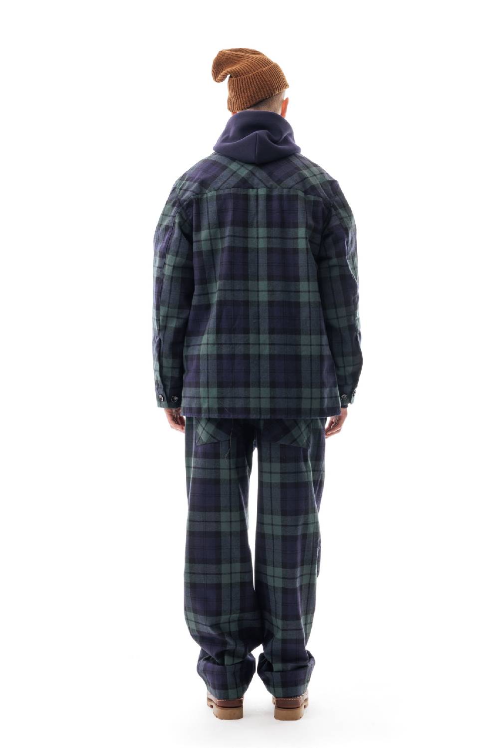 Lc23 Blackwatch Wool Overshirt Ultimo giorno