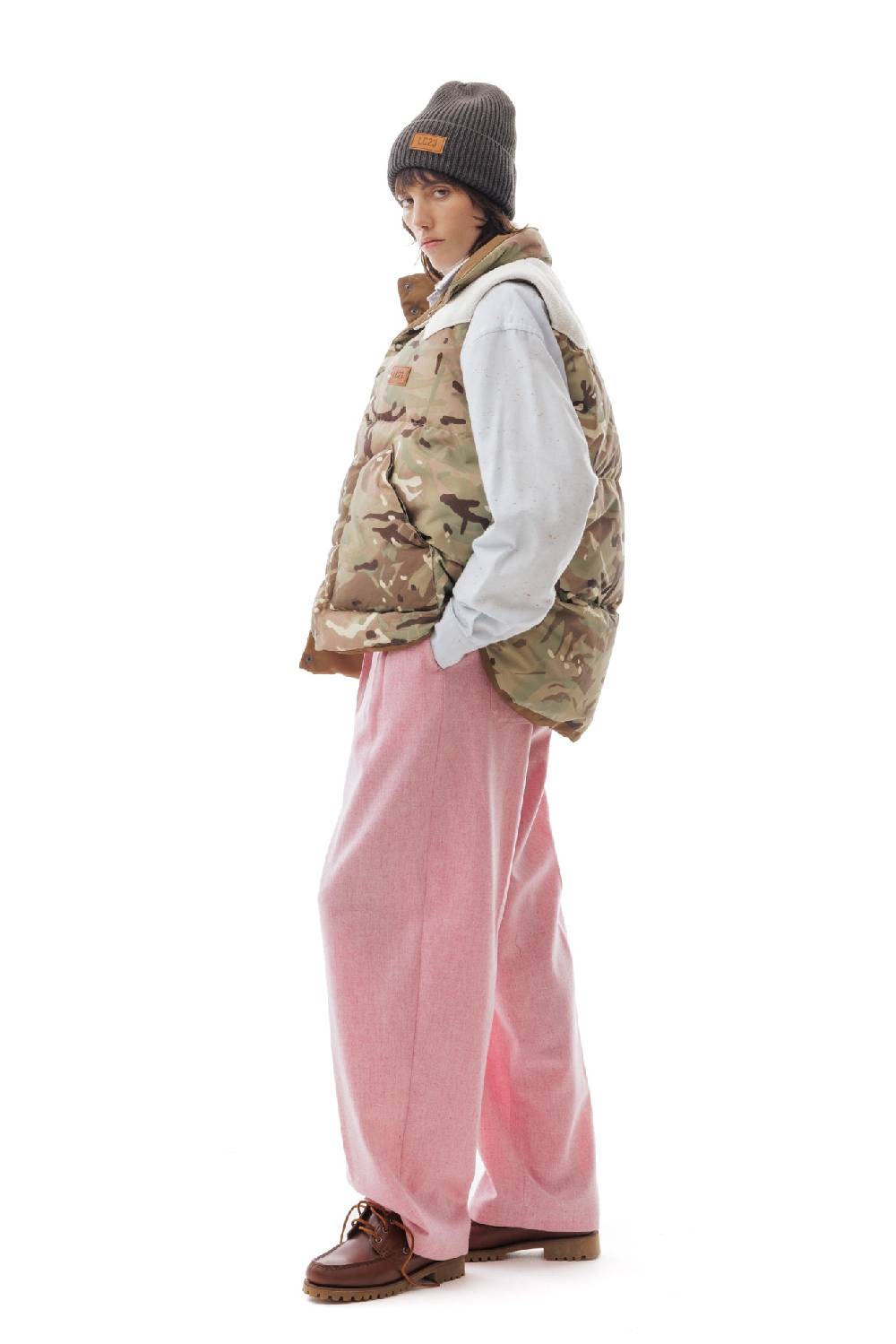 Lc23 Camo Paneled Down Vest Fino al 65% di sconto