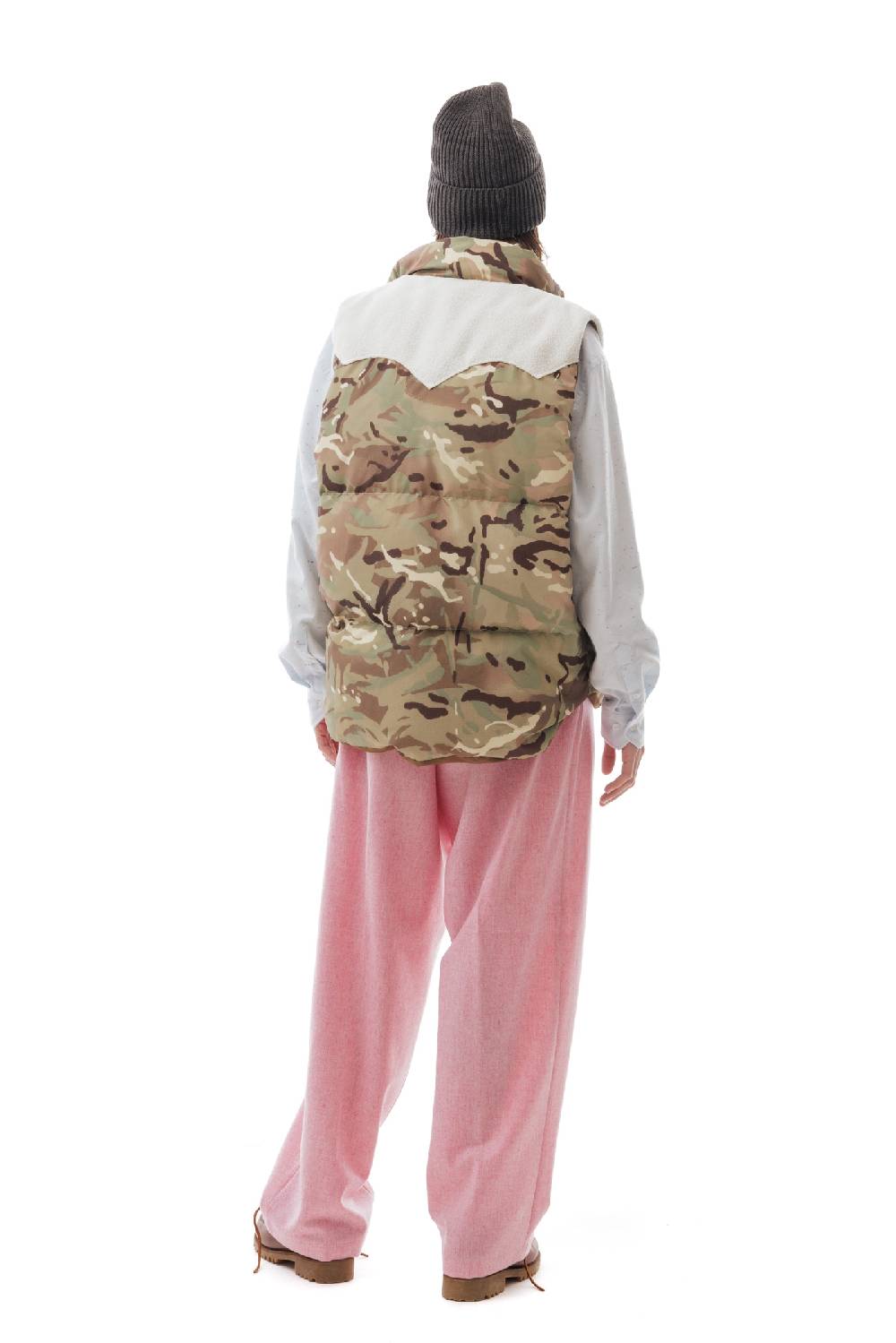 Lc23 Camo Paneled Down Vest Fino al 65% di sconto