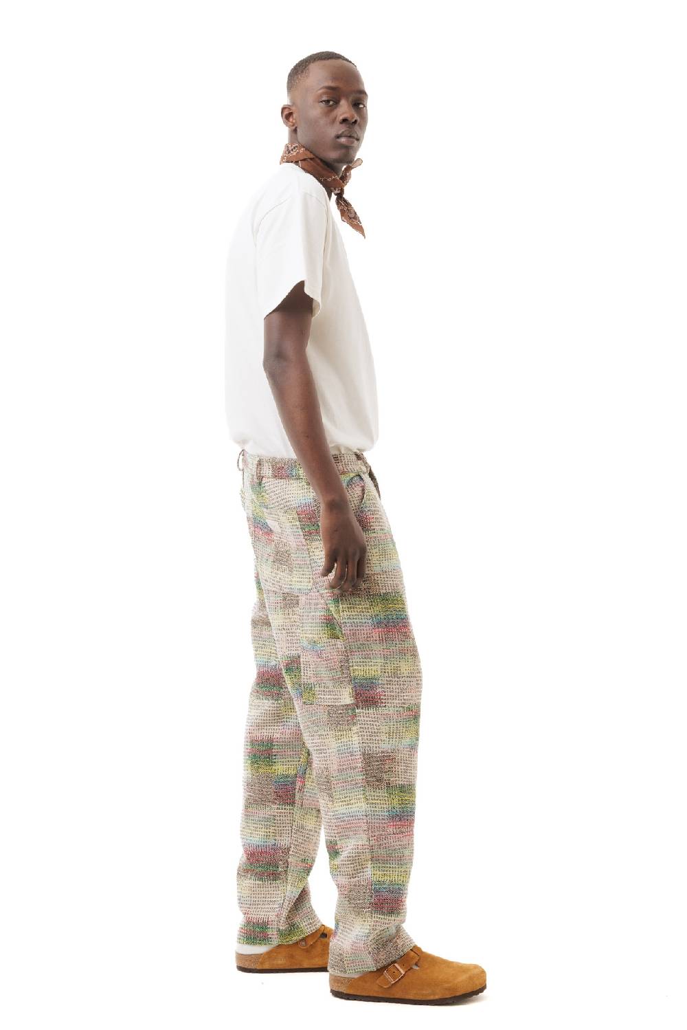 Lc23 Patchwork Work Trousers Officina