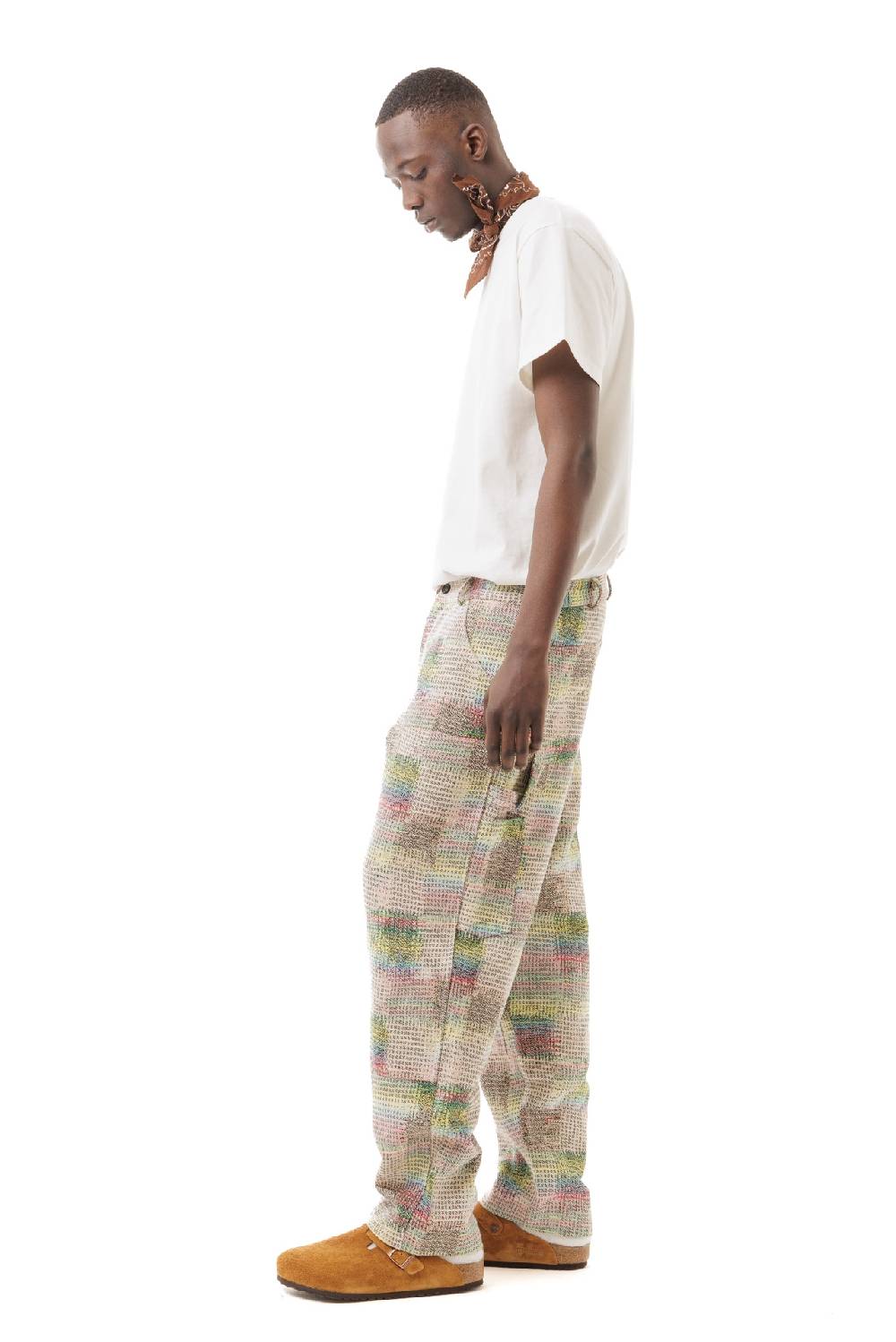 Lc23 Patchwork Work Trousers Officina