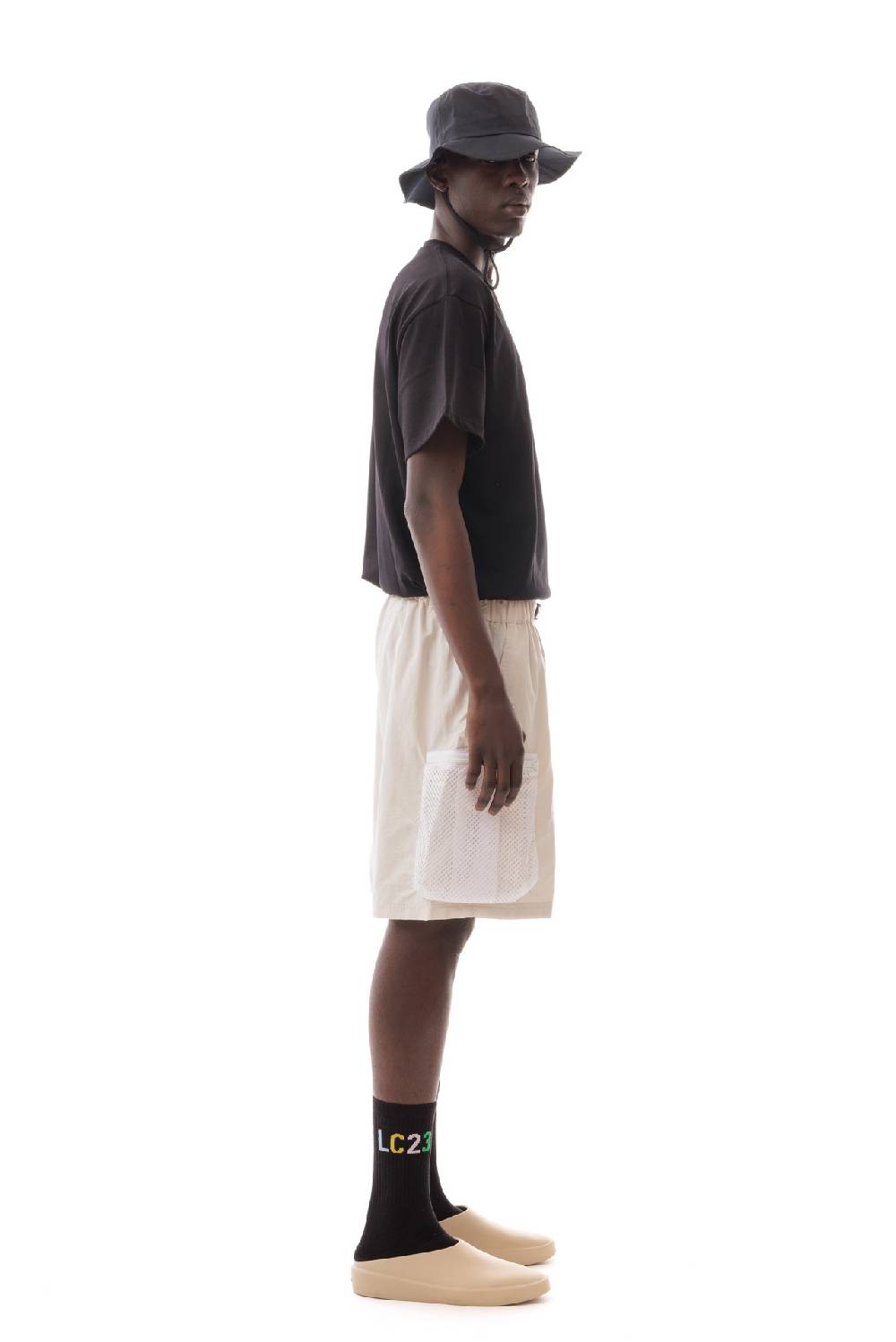 Lc23 Nylon Cargo Shorts White 50% di sconto per tempo limitato