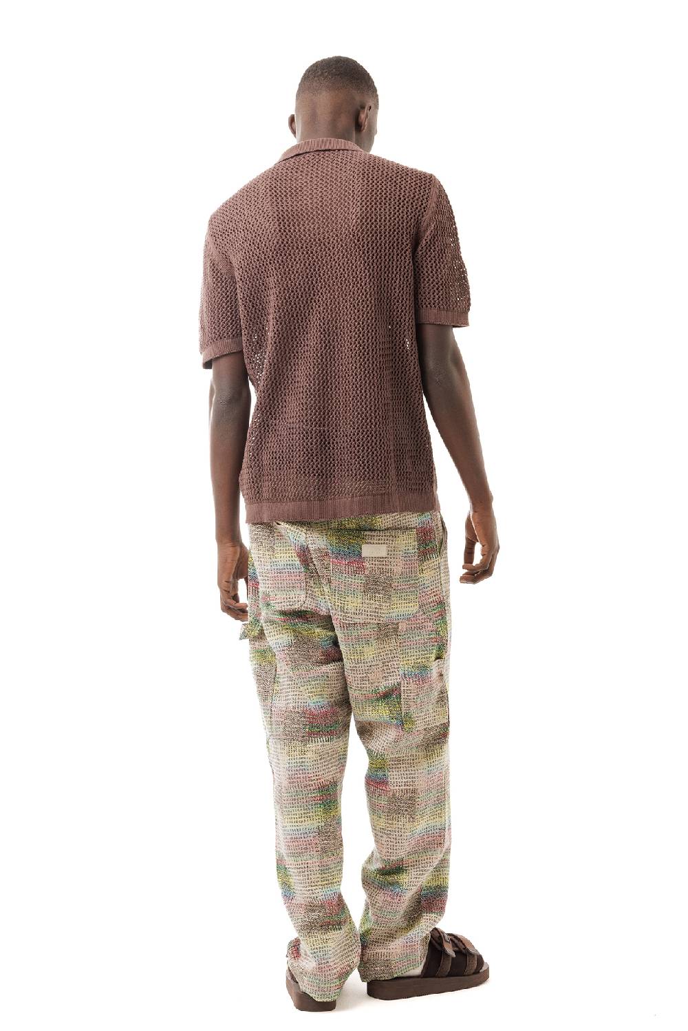 Lc23 Perforated Polo Brown Sconto di tempo limitato