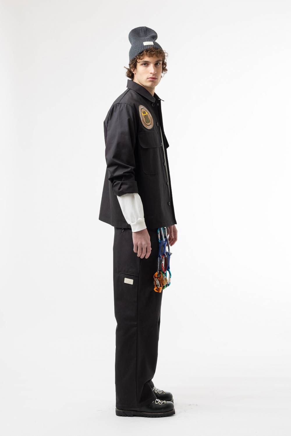 Lc23 Work Trousers Black Fornitura limitata