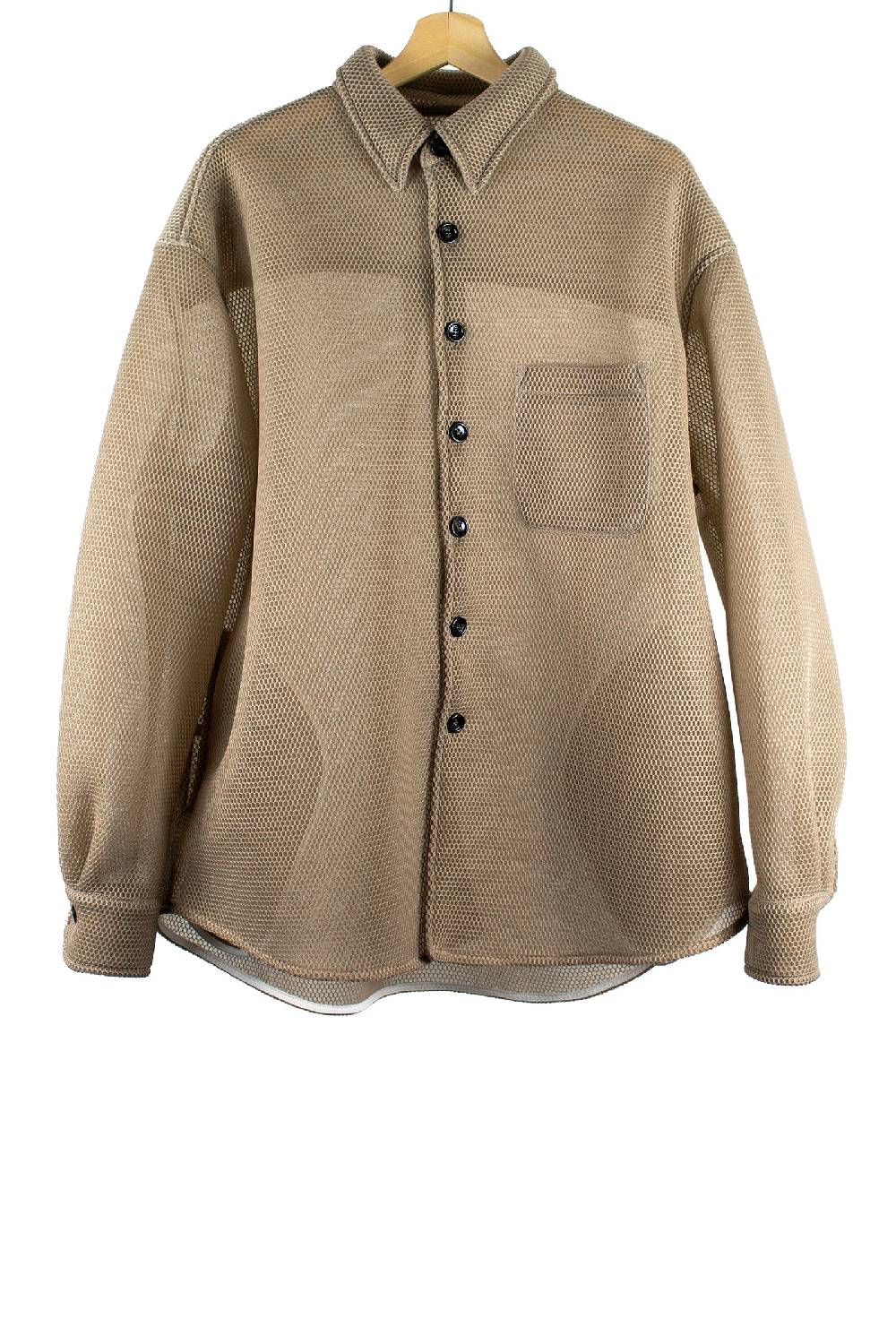Lc23 Mesh Overshirt Camel Offerta per la Festa della Mamma