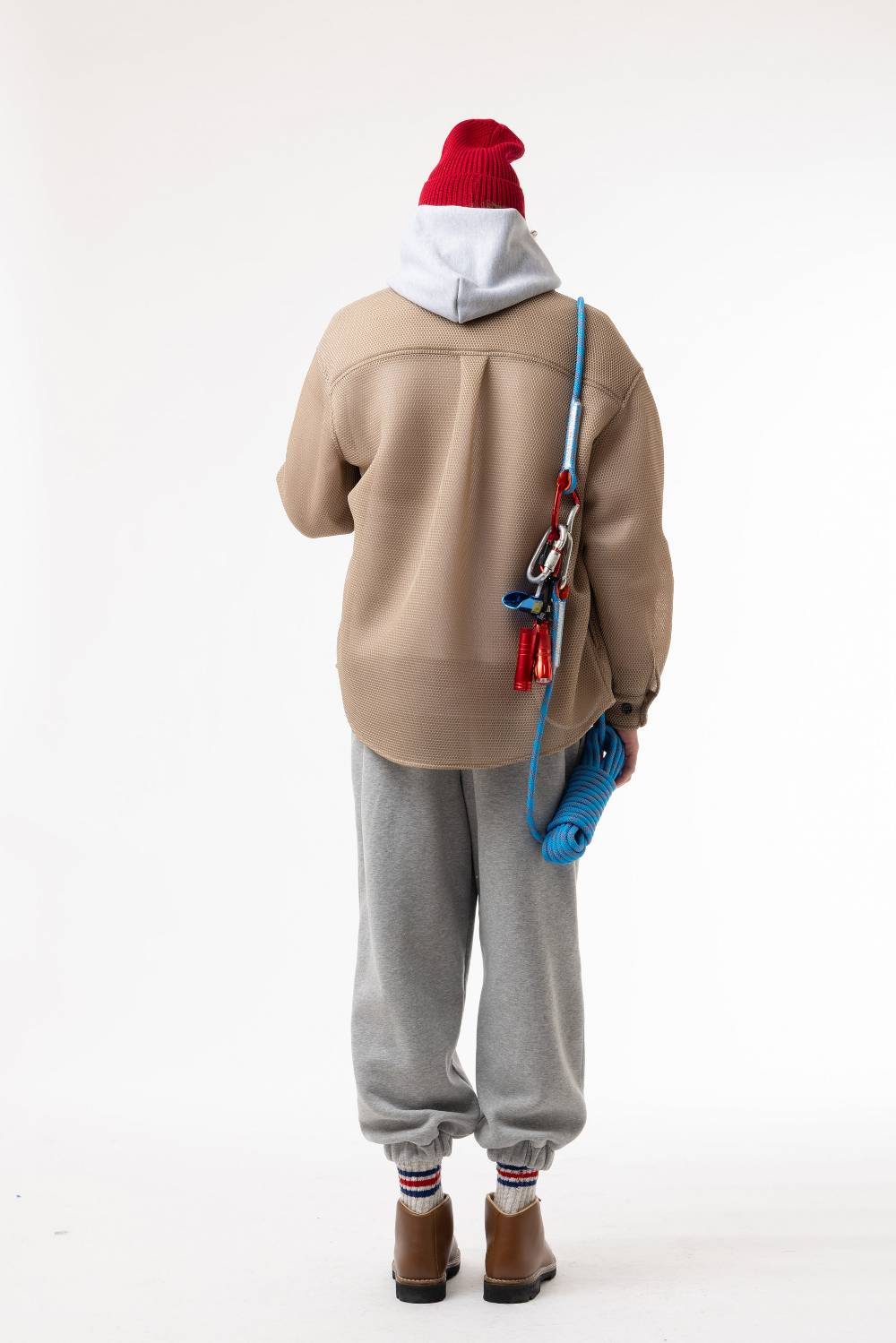 Lc23 Mesh Overshirt Camel Offerta per la Festa della Mamma
