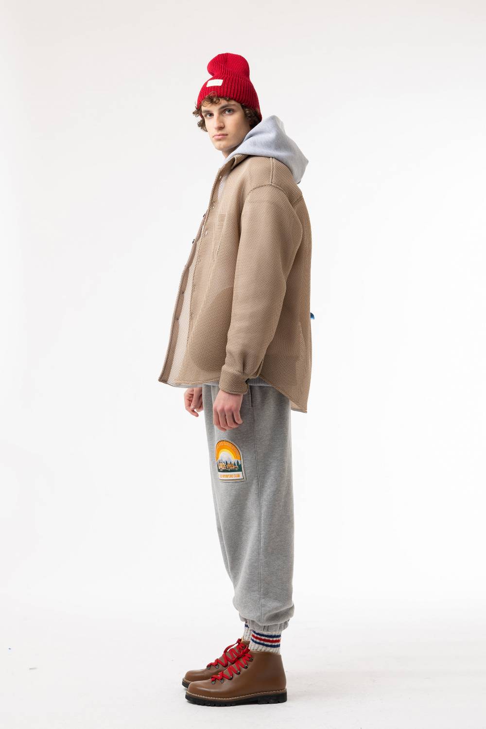Lc23 Mesh Overshirt Camel Offerta per la Festa della Mamma