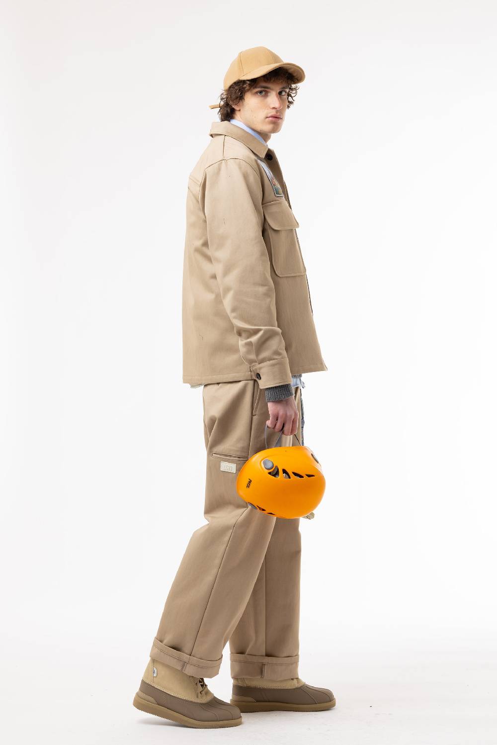 Lc23 Patch Canvas Overshirt Beige Offerta San Valentino