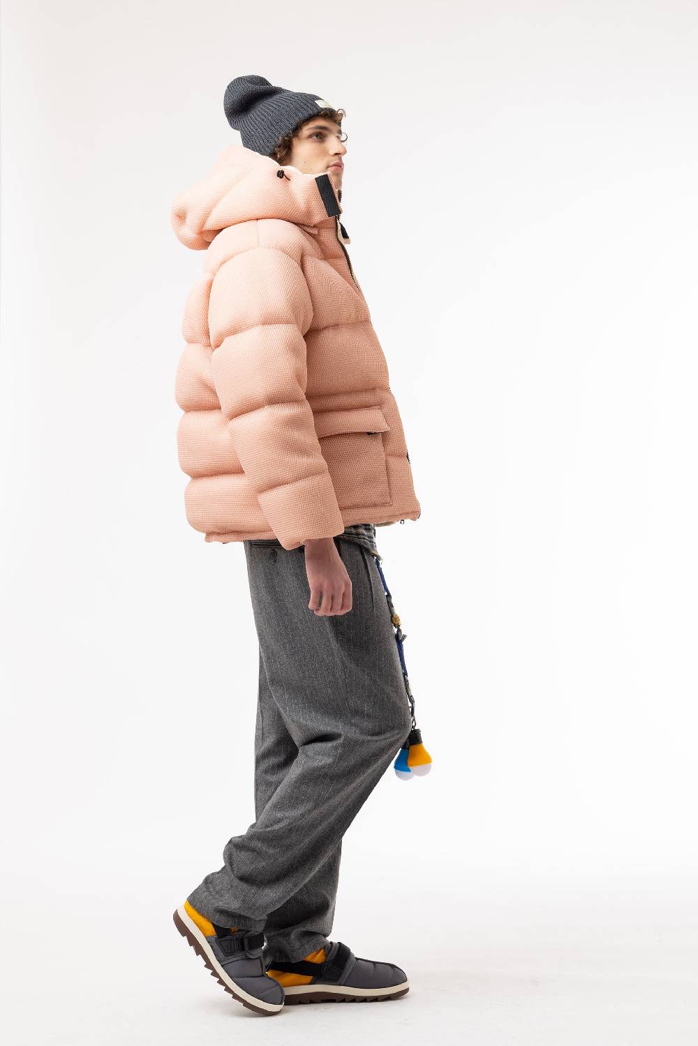 Lc23 Mesh Down Jacket Pink Smaltimento dello stoccaggio