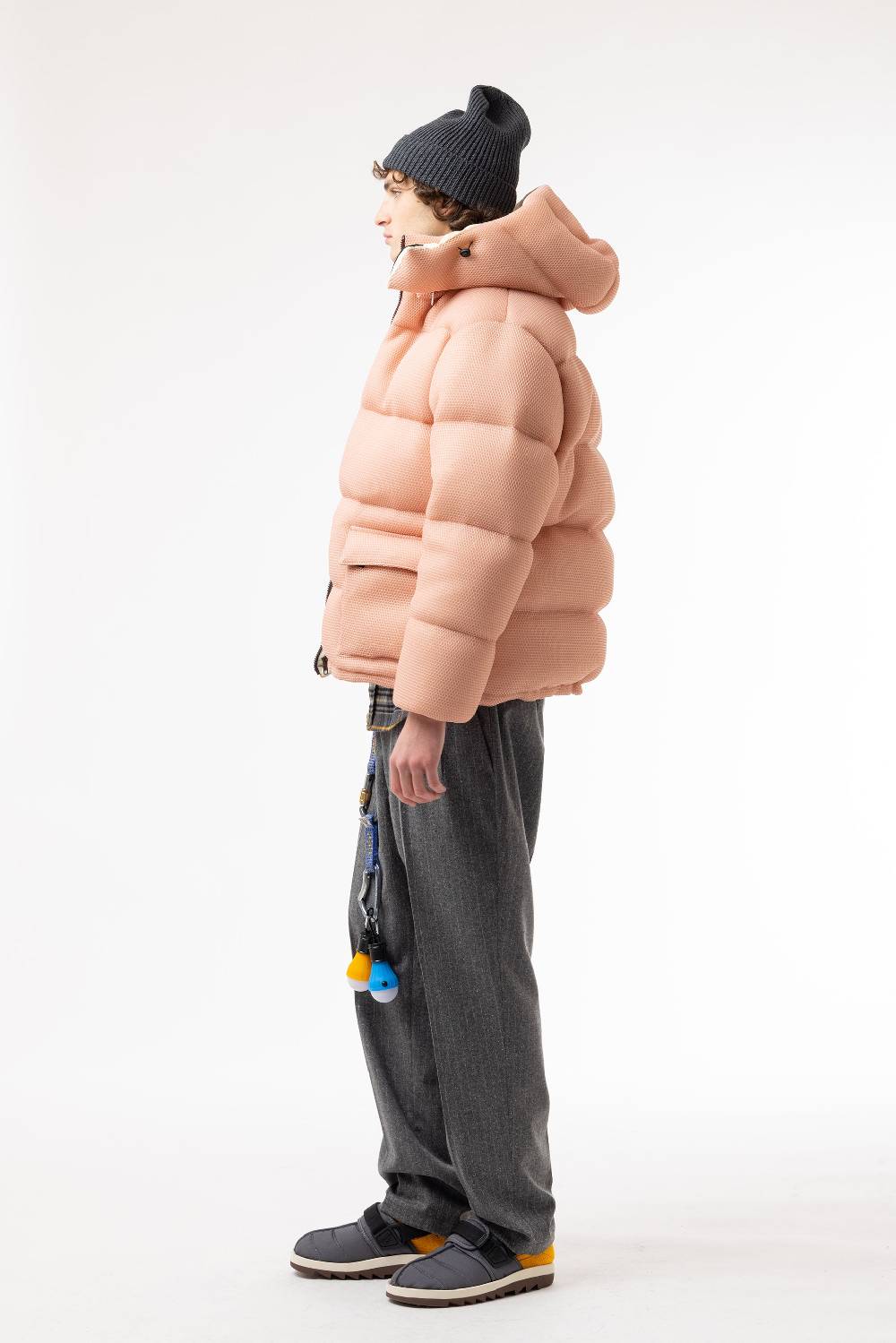 Lc23 Mesh Down Jacket Pink Smaltimento dello stoccaggio