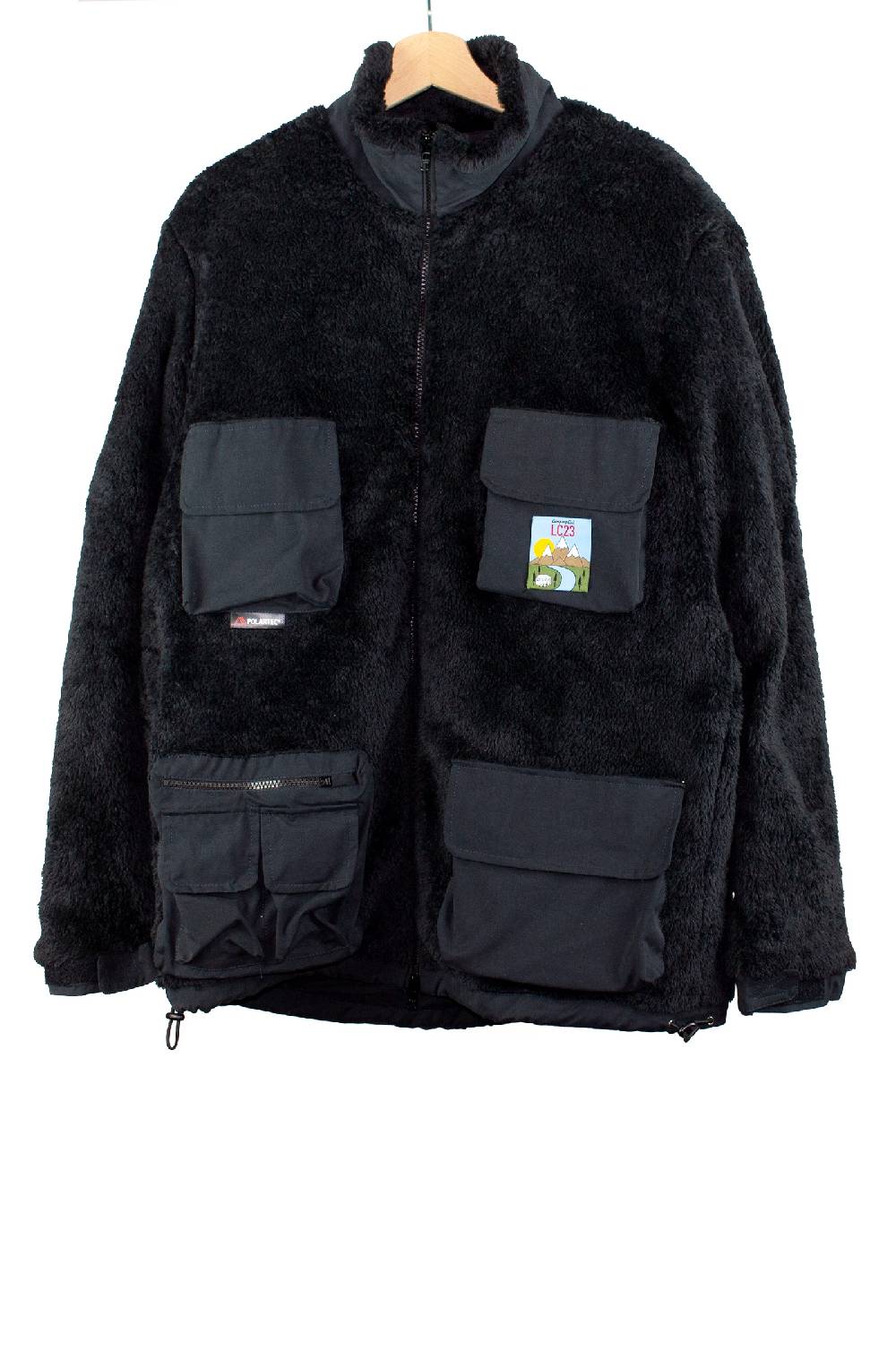 Lc23 Polartec Sherpa Jacket Black Offerte esclusive