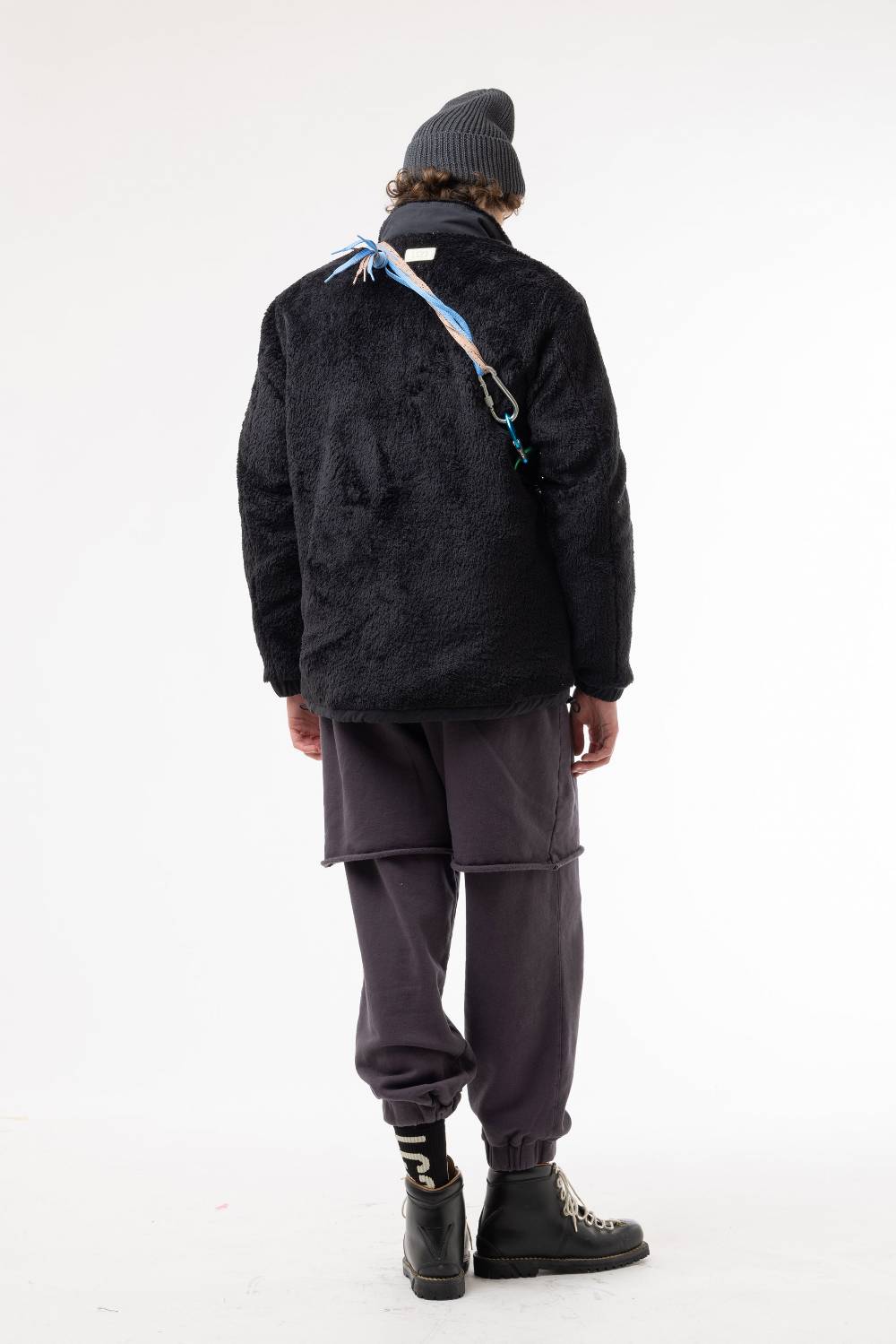 Lc23 Polartec Sherpa Jacket Black Offerte esclusive