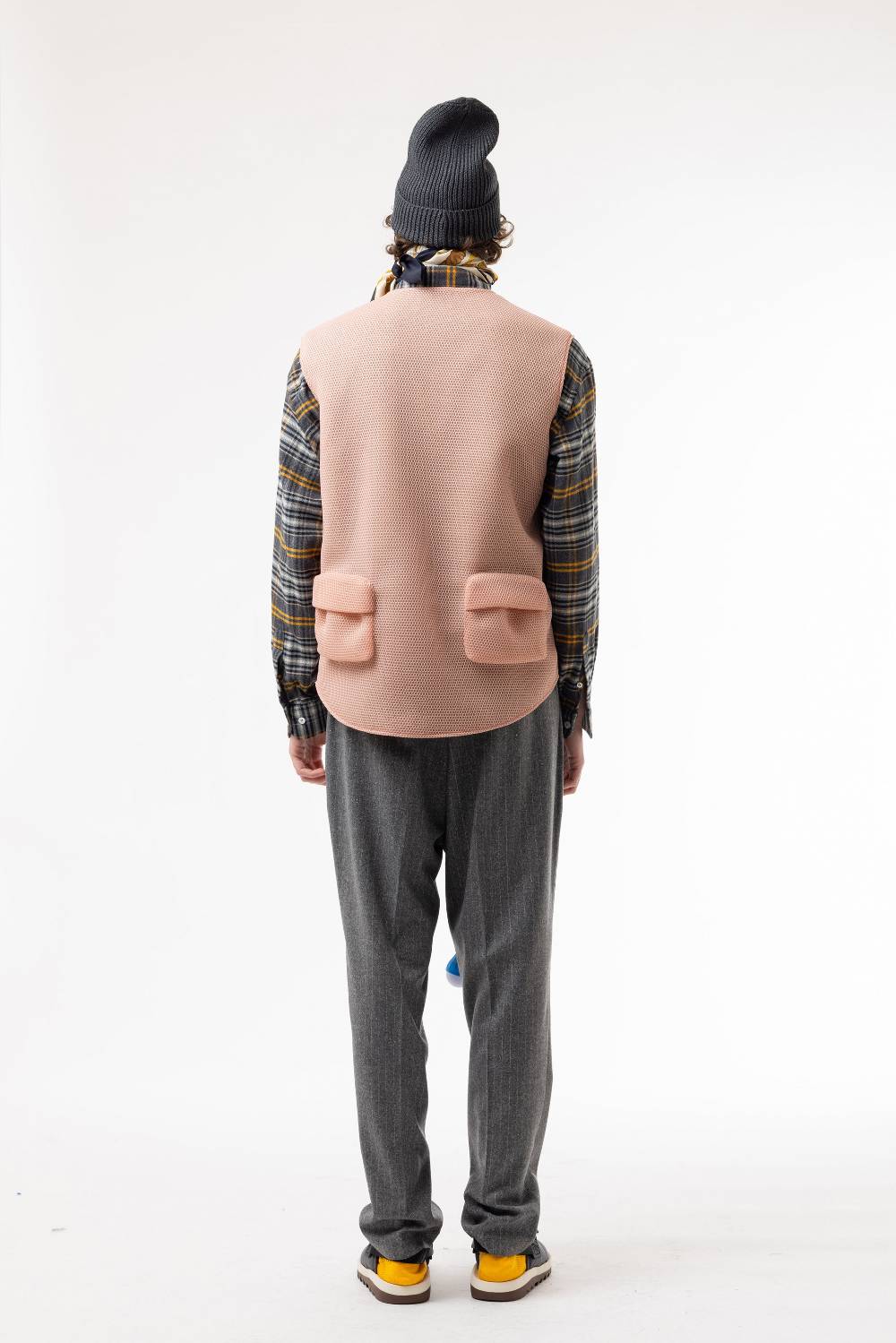 Lc23 Mesh Multipocket Vest Pink Offerte stagionali