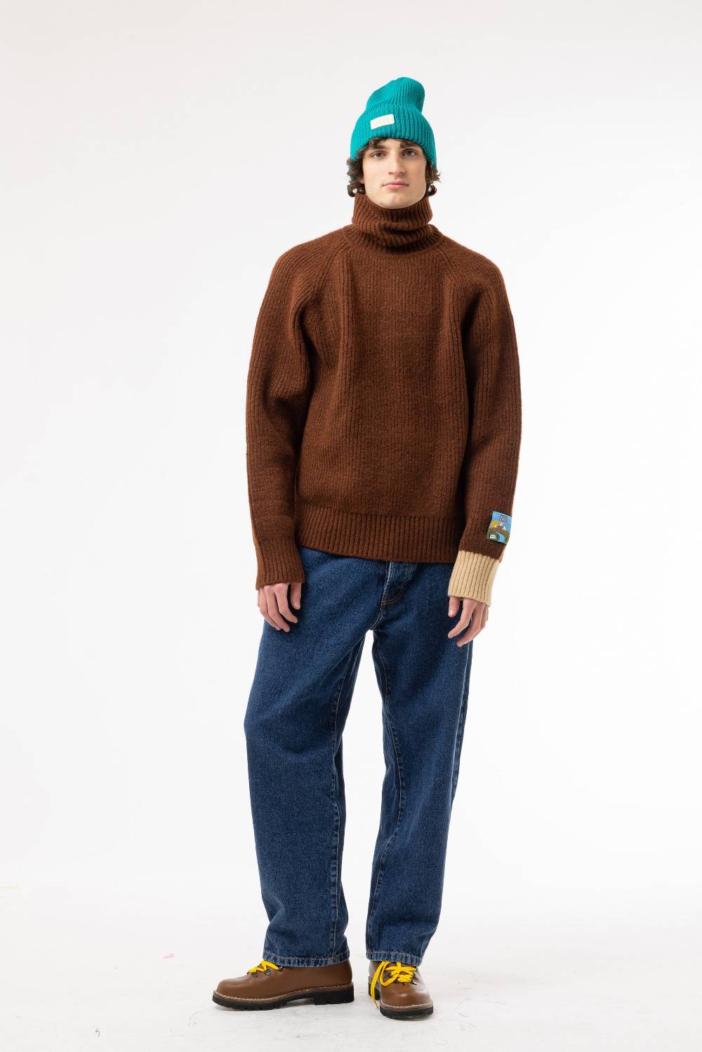 Lc23 Turtleneck Sweater Brown Ultimi tre giorni