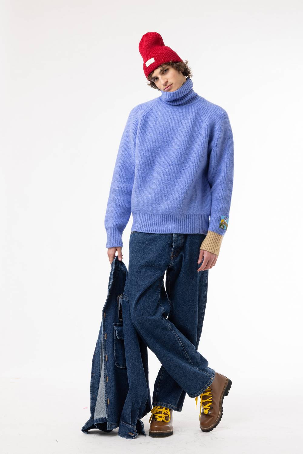 Lc23 Turtleneck Sweater Blue ACQUISTA ORA