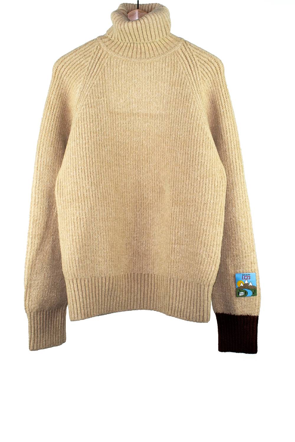 Lc23 Turtleneck Sweater Beige Latest stili