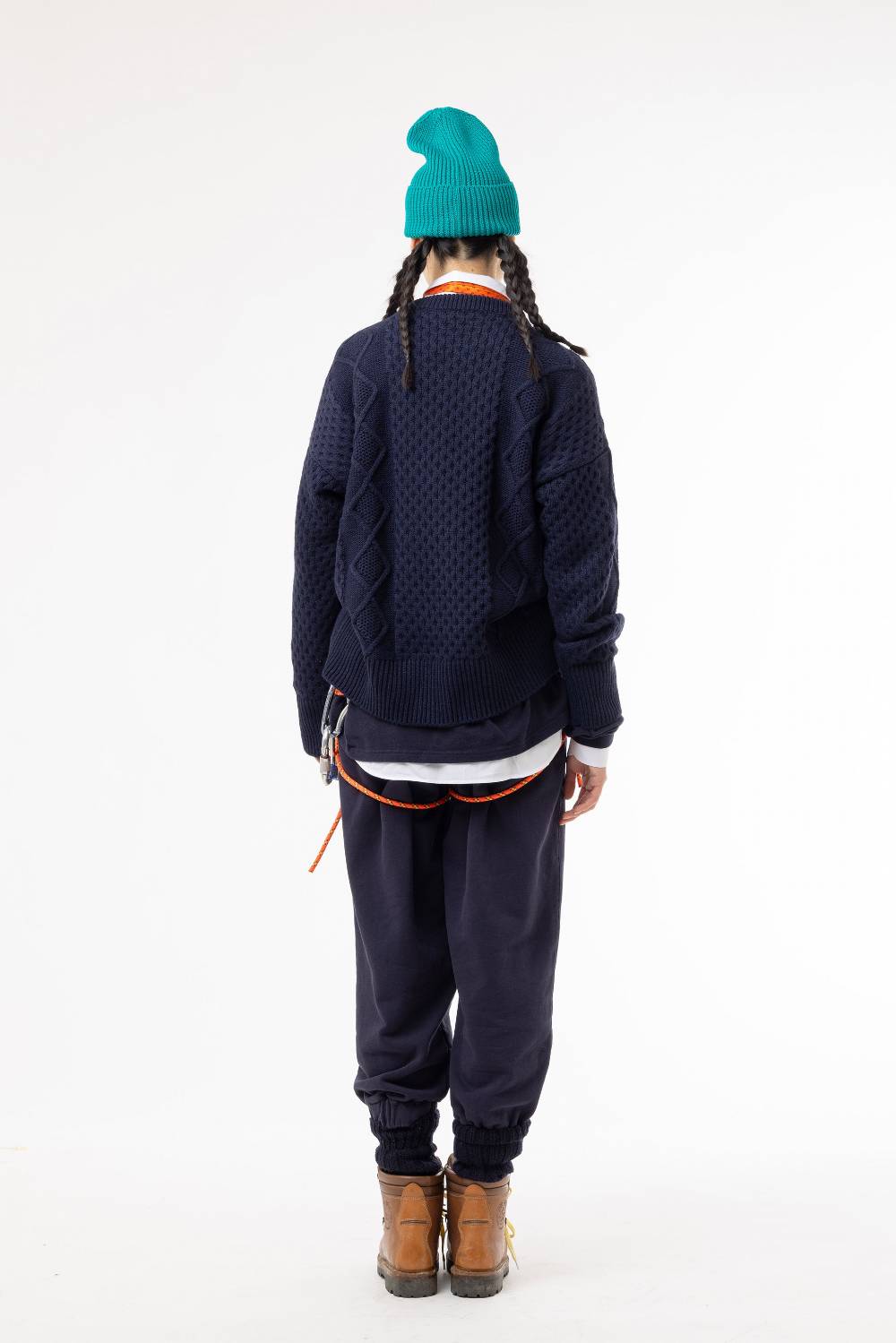 Lc23 Printed Irish Sweater Navy Promozione temporanea