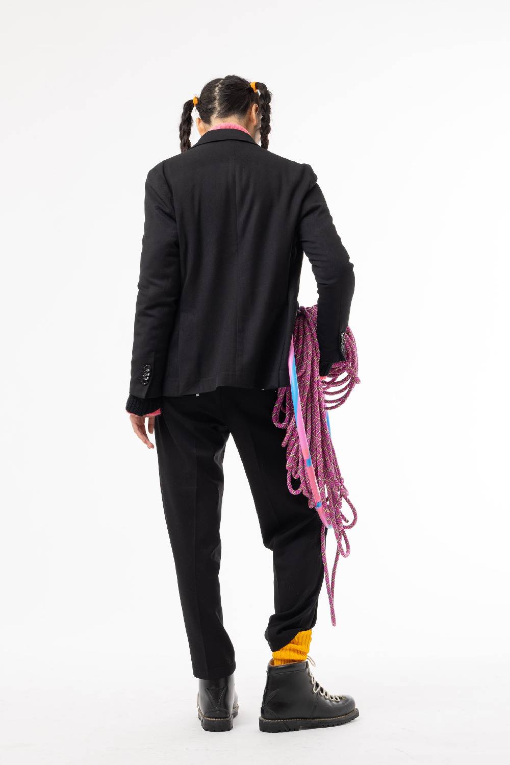 Lc23 Marzotto Wool Black Blazer Fino al 60% di sconto