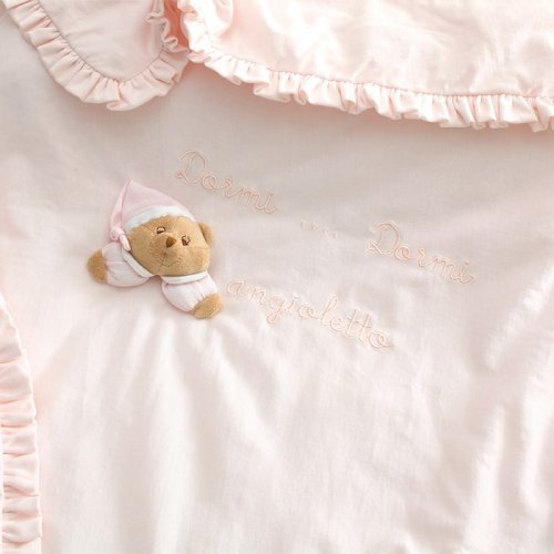 Nanán Puccio Copertina in Jersey Rosa Outlet