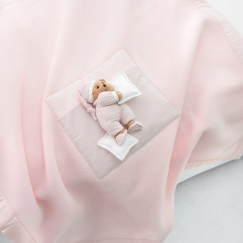 Nanán Copertina carrozzina in pile Puccio Rosa Saldi