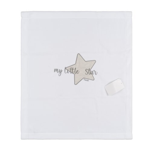 Nanán Copertina per carrozzina "My little star" con ricamo grigio Vendita Calda