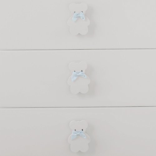 Nanán Pomelli Orso per Comò ed Armadio Fiocco Vendite Flash