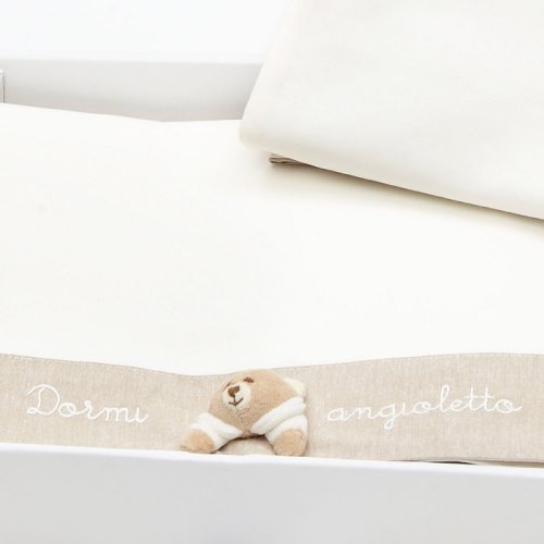 Nanán Lenzuola per MINI-ME set 3 pz Tato tortora In Saldo