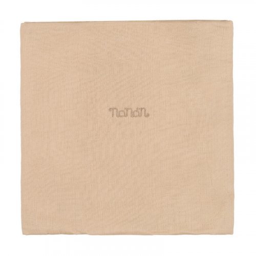 Nanán Set 2 pz mussola beige 120x120 cm Promozione Limitata