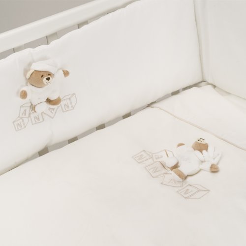 Nanán Set Piumone Mini Me 4pz Dadini Tato Bianco Outlet