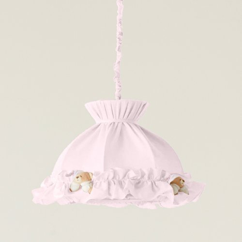 Nanán Puccio Lampadario Cupola Rosa Saldi