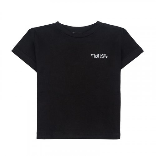 Nanán shirt Manica Corta Nera Discount Store per i nuovi prodotti