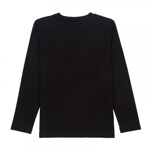 Nanán T-shirt Manica Lunga Nera 50% di sconto con spedizione gratuita