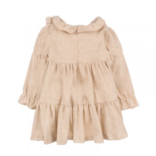 Nanán Abito Beige in Lurex Limitato a 3 giorni