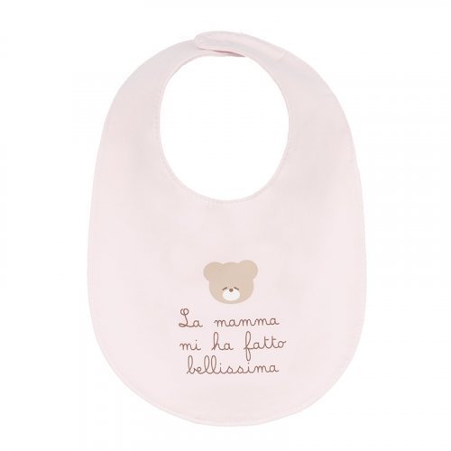 Nanán Bavaglio rosa "La mamma mi ha fatto bellissima" Promozione