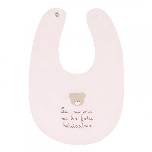 Nanán Bavaglio rosa "La mamma mi ha fatto bellissima" Promozione