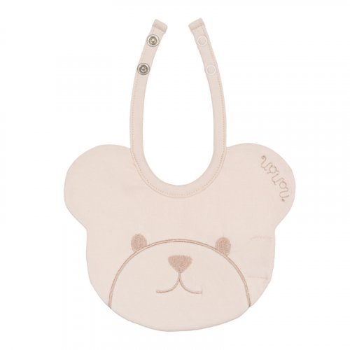 Nanán Bavaglio beige con orso Soddisfazione Garantita