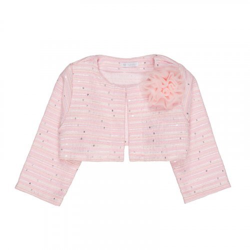 Nanán Cardigan rosa con rosa Smaltimento dello stoccaggio