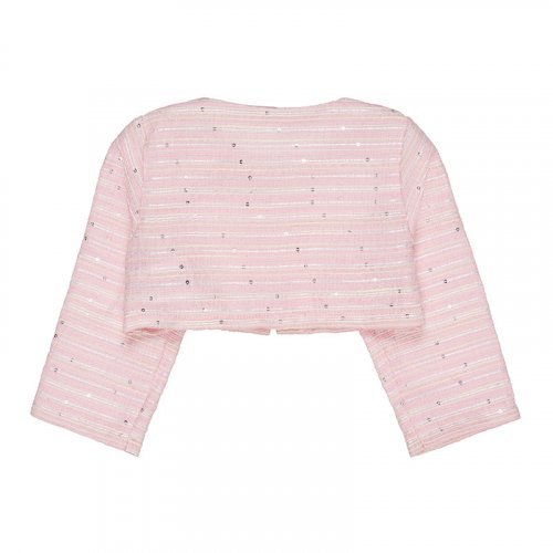 Nanán Cardigan rosa con rosa Smaltimento dello stoccaggio