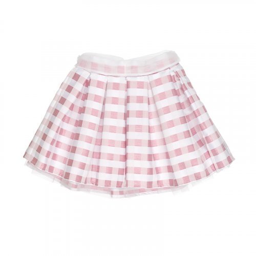 Nanán Gonna a quadretti rosa Sconti VIP
