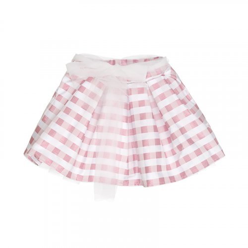 Nanán Gonna a quadretti rosa Sconti VIP