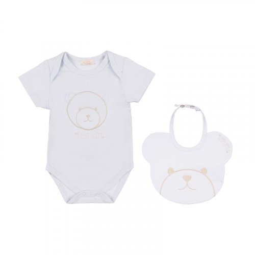 Nanán Confezione regalo body + bavaglino Offerta esclusiva