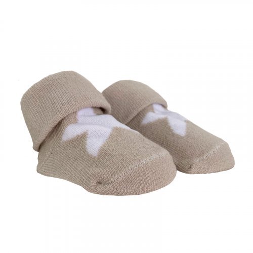 Nanán Calzini con Stella Beige Smaltimento dello stoccaggio