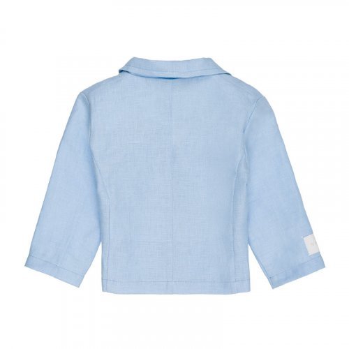 Nanán Giacca in lino azzurra Comprane uno, ottenene uno gratis